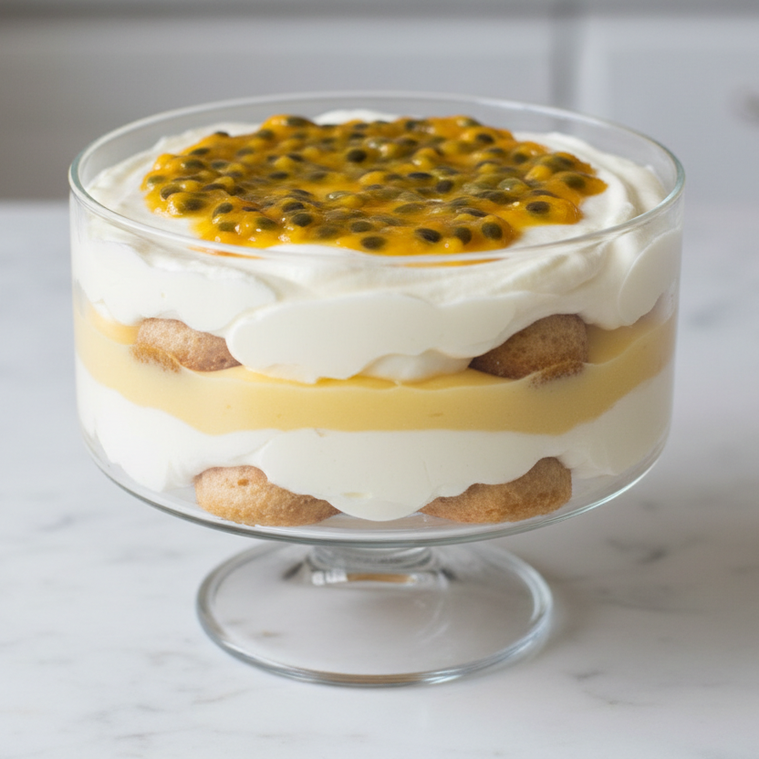 passion fruit tiramisu